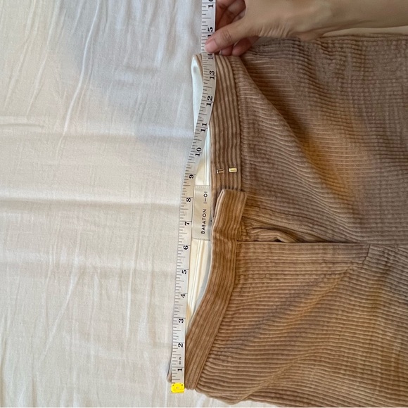 Babaton - Beige Corduroy Pants Size 2 - Picture 6 of 6